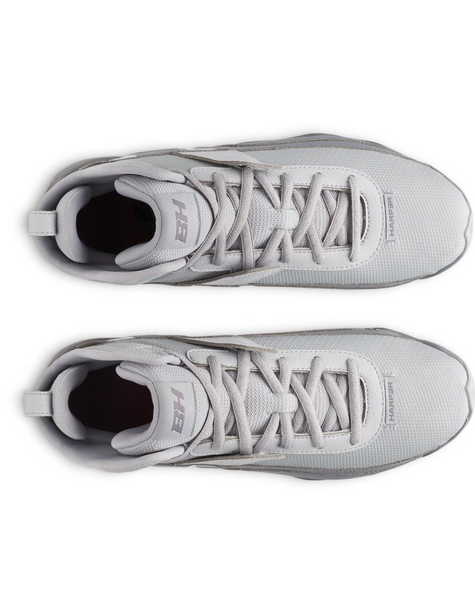 Tenis UA Harper 10 RMGRY para béisbol de hombre 5