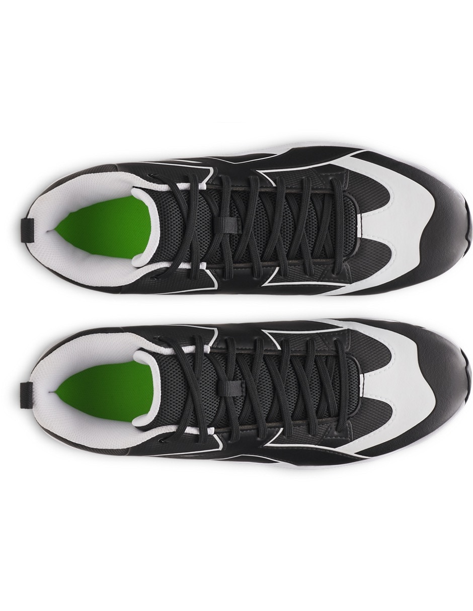 Tenis UA Leadoff Icon Mid RMBLK para béisbol de hombre 5