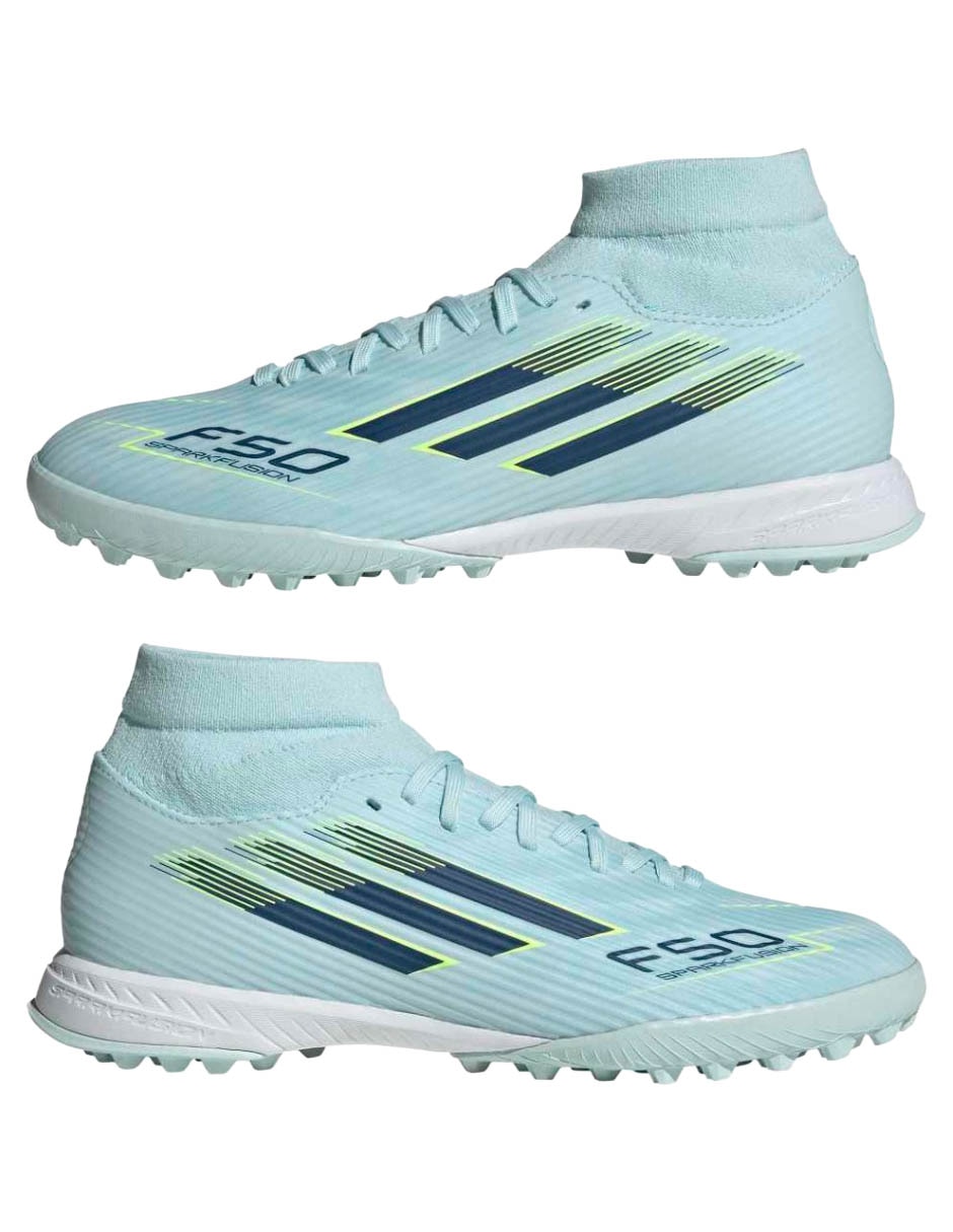 Tenis F50 Sparkfusion para fútbol de mujer 7