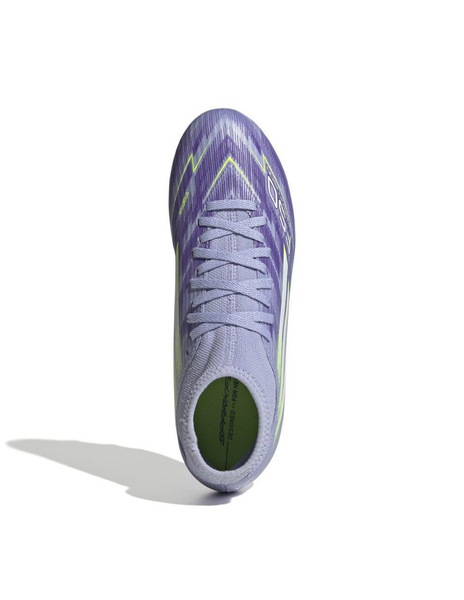 Tenis F50 Sparkfusion para fútbol de mujer 3